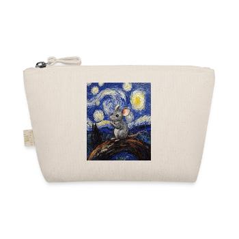 Souris mange du fromage Nuit étoilée à la Van Gogh - Trousse biologique - nature - Devant