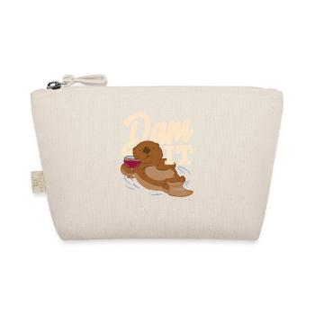 Loutre de mer dessin animé barrage il - Trousse biologique - nature - Devant