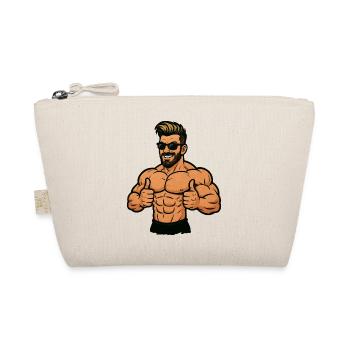 Héros musculaire avec des lunettes de soleil - Trousse biologique - nature - Devant