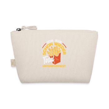 Totally underpommest again – French fries joke - Organic Pouch - nature - Front