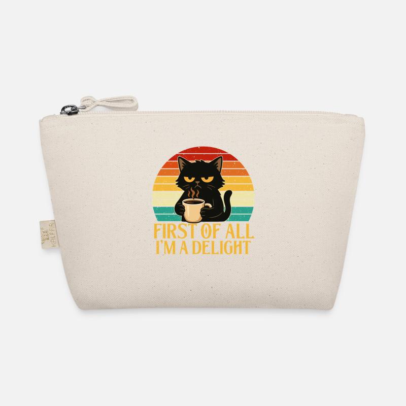 Zunächst einmal bin ich ein Genuss Sassy Coffee Bio-Täschchen