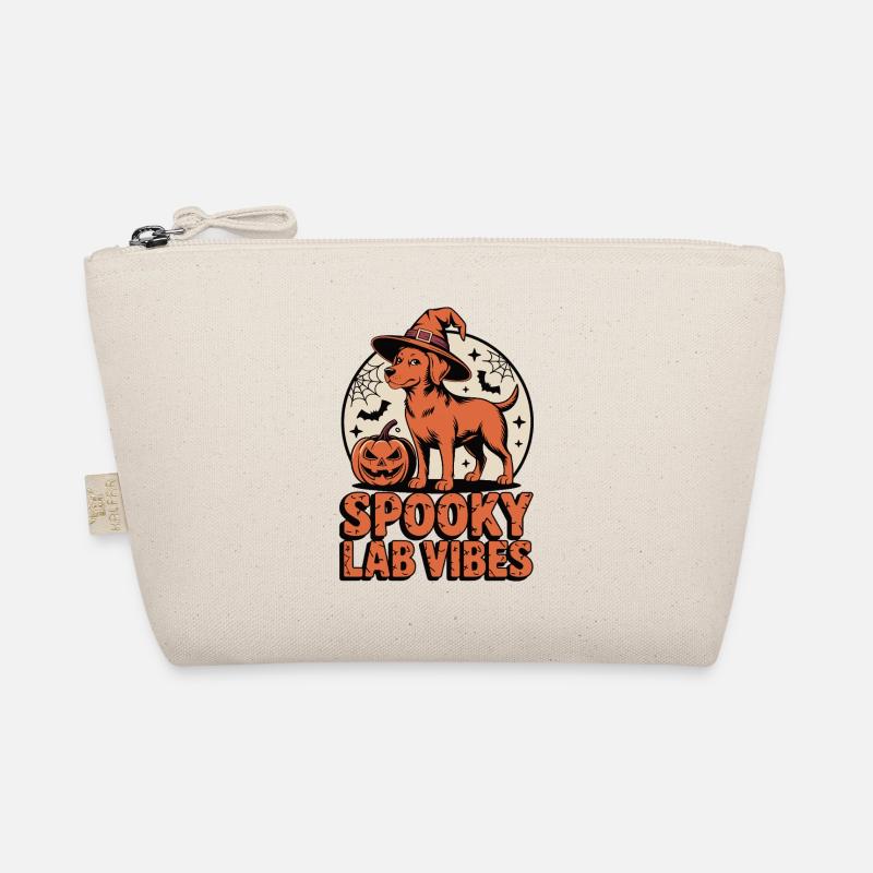 Effrayant Foxred Labrador Halloween Trousse biologique