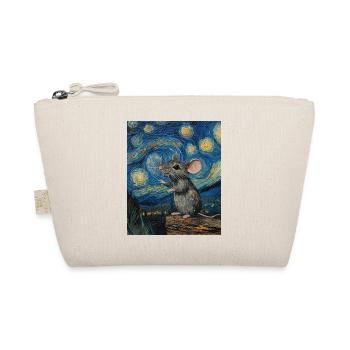 Souris mange du fromage Nuit étoilée à la Van Gogh - Trousse biologique - nature - Devant
