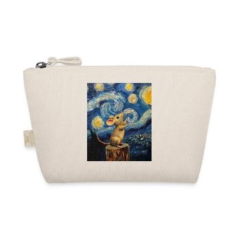 Souris mange du fromage Nuit étoilée à la Van Gogh - Trousse biologique - nature - Devant