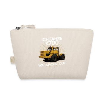 Ich Fahre K700  - Bio-Täschchen - Natur - Vorne