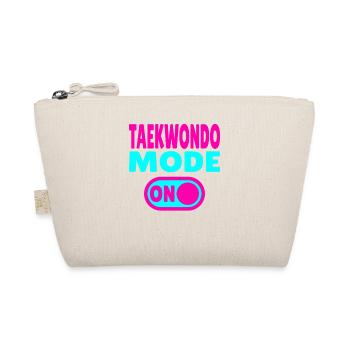Taekwondo Mode ON – Power for martial arts fans - Organic Pouch - nature - Front
