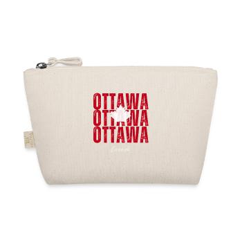 Ottawa Canada, I love Ottawa - Organic Pouch - nature - Front