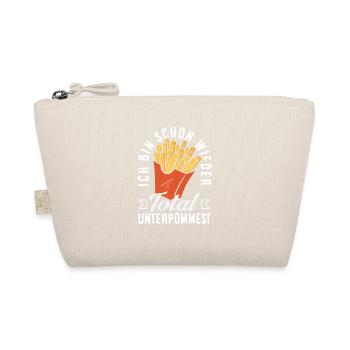Totally underpommest again – French fries joke - Organic Pouch - nature - Front