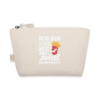Totally underpommest again – French fries joke - Organic Pouch - nature - Front