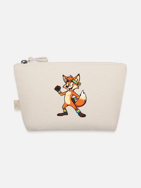 Fuchs Fitness Groove - Bio-Täschchen - Natur - Vorne