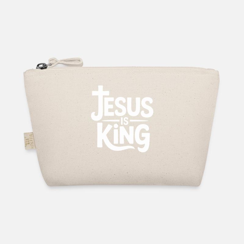 Jésus est roi Croix chrétienne Foi Trousse biologique