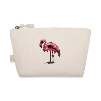 Flamingo Halloween Bande dessinée drôle - Trousse biologique - nature - Devant