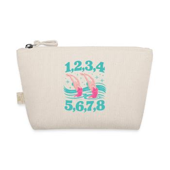 Synchronschwimmen Kunstschwimmen Wassersport - Bio-Täschchen - Natur - Vorne
