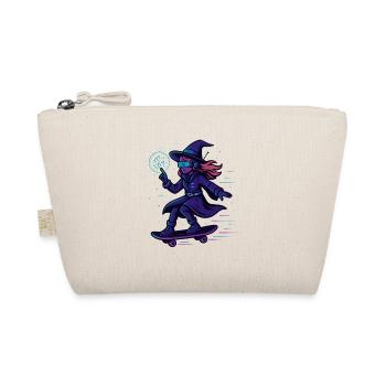 Neon witch sur le skateboard - Trousse biologique - nature - Devant