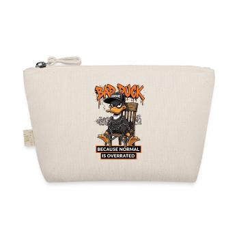 Bad Duck Streetwear Normal est surestimé - Trousse biologique - nature - Devant