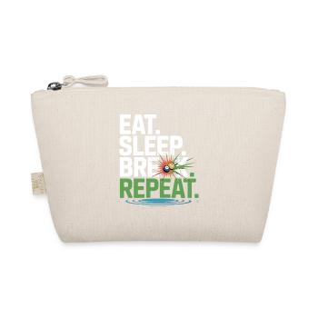 Play Billiards Pool Snooker Billiards Players - Organic Pouch - nature - Front
