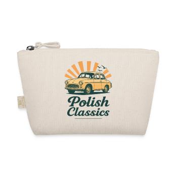 Polish Classic Mermaid Car Nostalgic Polish Pride - Organic Pouch - nature - Front