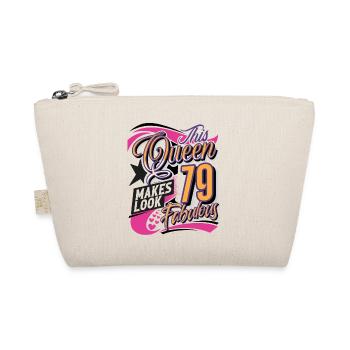 79e anniversaire Reine Femmes - Trousse biologique - nature - Devant