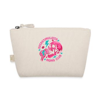 Overstimulated Moms Club Coffee Humor - Organic Pouch - nature - Front