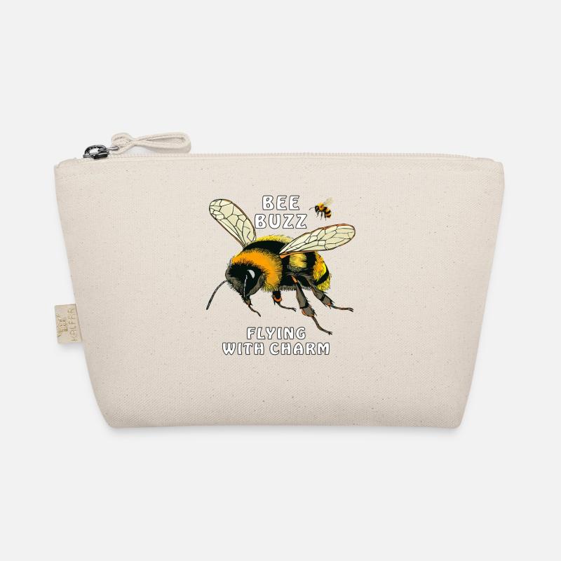 BUMBLEBEES BEE BUZZ FLYING WITH CHARM Organic Pouch