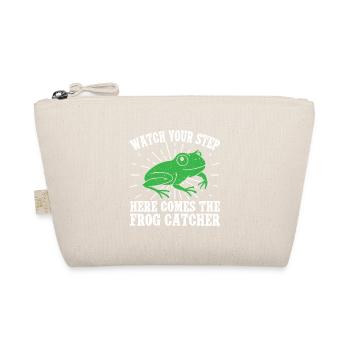 Frog Catcher Watch Your Step Frog - Bio-Täschchen - Natur - Vorne