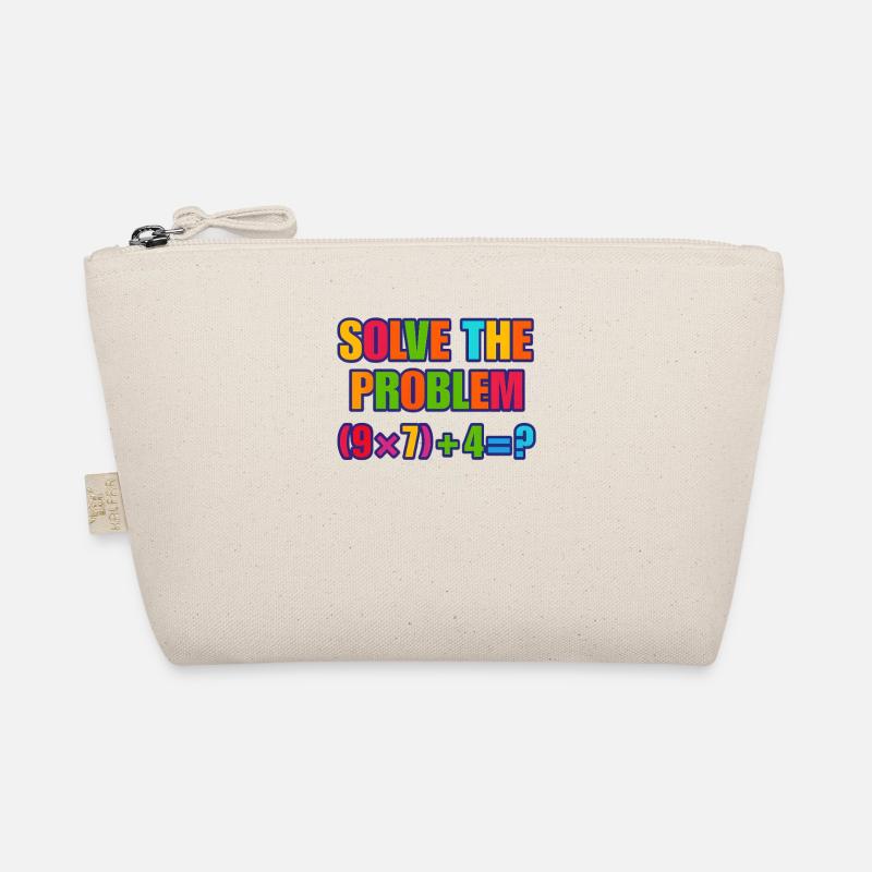 67 Meme, Solve the Problem Math Puzzle  Organic Pouch