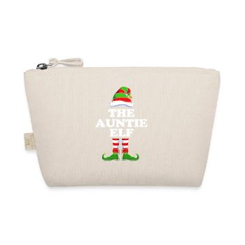 Tante Elfe Elf Weihnachtsgeschenk - Bio-Täschchen - Natur - Vorne
