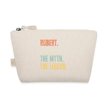Robert Man Mythe Légende Rétro Design Nom du cadeau - Trousse biologique - nature - Devant