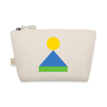 Triangle géométrique lever du soleil - Trousse biologique - nature - Devant