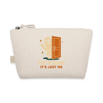 Don't Be Scared It's Just Me Ghost Halloween - Organic Pouch - nature - Front