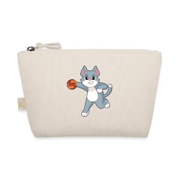 Chat Handball Joueur Handball - Trousse biologique - nature - Devant
