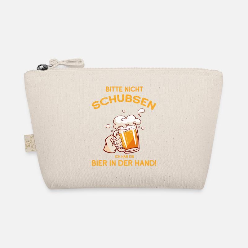 Please don't push, have a beer in your hand Organic Pouch