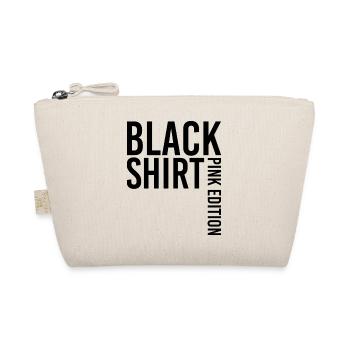 T-Shirt Noir édition Rose Black Shirt Pink Edition - Trousse biologique - nature - Devant