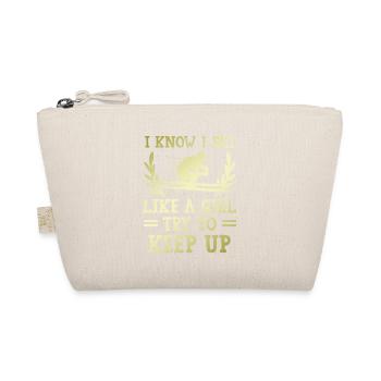 Skiez comme une fille - Trousse biologique - nature - Devant