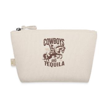 Cowboys vintage et chemise tequila western rétro - Trousse biologique - nature - Devant