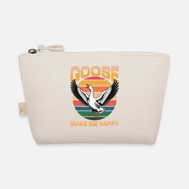 Funny Bird Goose Organic Pouch