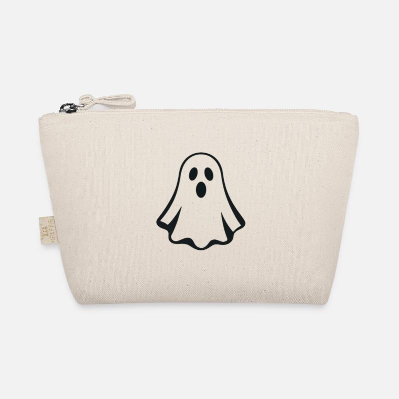Ghost - Halloween - Haunted House Organic Pouch
