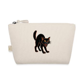 Cat Noir - Halloween - Bad Luck - Organic Pouch - nature - Front