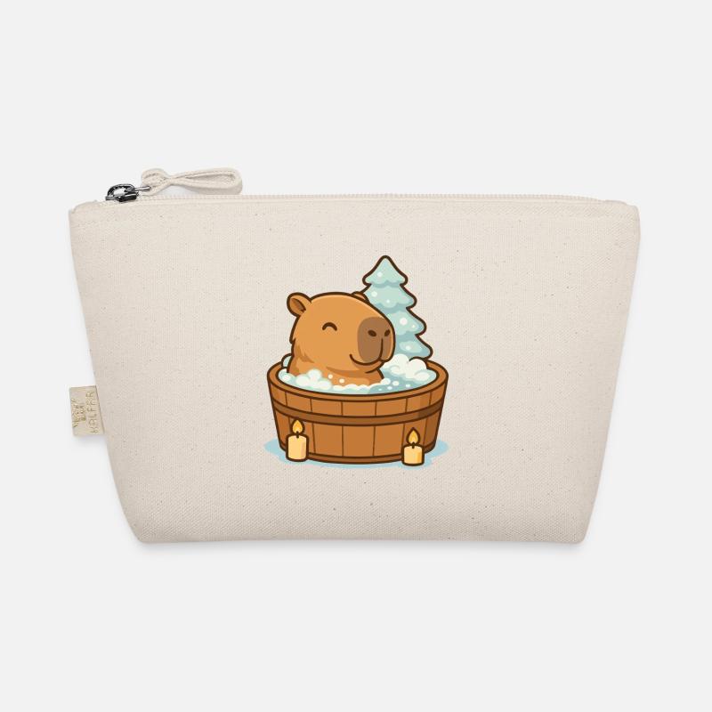 ✨ Wellness Capybara – Noël Trousse biologique