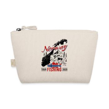 Norway Fishing Tour 2025 - Angler Geschenk - Bio-Täschchen - Natur - Vorne