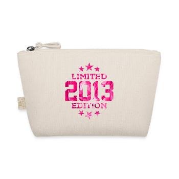 LIMITED EDITION 2013 13. GEBURTSTAG - Bio-Täschchen - Natur - Vorne
