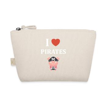 J'aime pirates cochons - Trousse biologique - nature - Devant