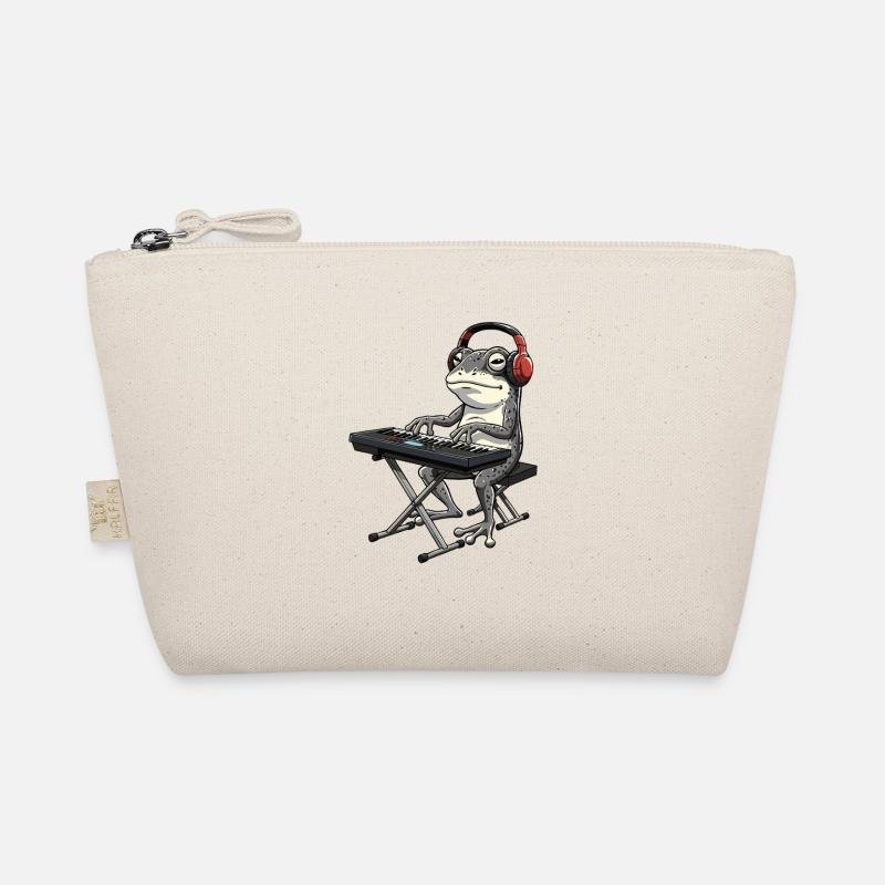Grenouille avec clavier et casque Trousse biologique