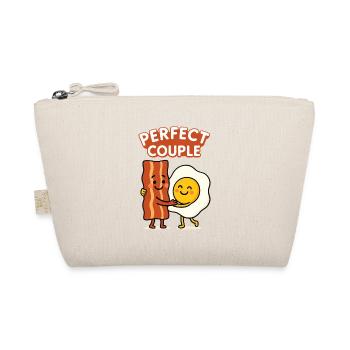 Perfect Couple: Bacon and Egg Hug Delight - Organic Pouch - nature - Front