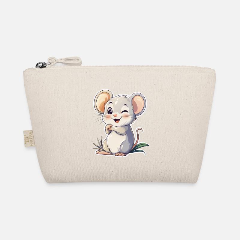 Maus - Bio-Täschchen - Natur