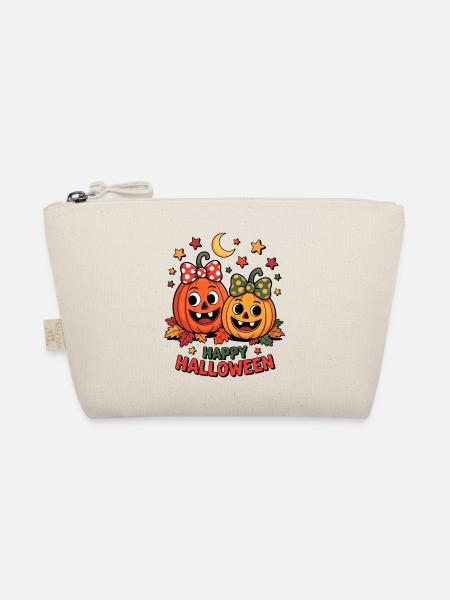 Amis citrouilles câlins Halloween - Trousse biologique - nature - Devant