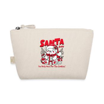 Winter Santa Claus Gift for Family - Organic Pouch - nature - Front
