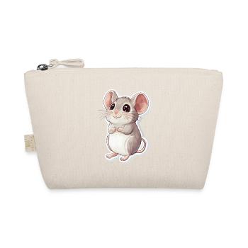 Maus - Bio-Täschchen - Natur - Vorne
