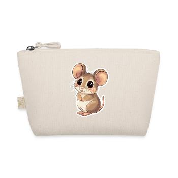 Maus - Bio-Täschchen - Natur - Vorne