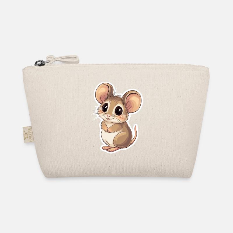 Maus - Bio-Täschchen - Natur